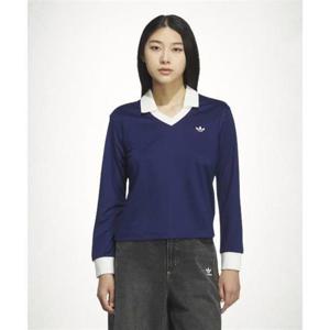 아디다스 ADIDAS 브이넥 롱 슬리브 티 - 다크블루 KD1471 1534078