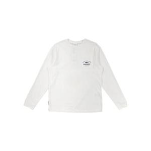 디스커버리 공용 바시티 포켓 긴팔티셔츠 DXRL13041-WHS