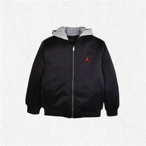 나이키 조던 후드 붐버 자켓 블랙 8-15세 N254JK347P 2531450