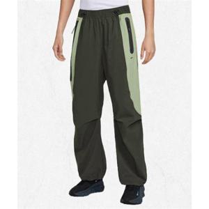 나이키 NIKE 테크 드라이 핏 우븐 컬러 블록 오버사이즈 팬츠 M - 세쿼이아 오일 그린 블랙 IH8467-355 2501246