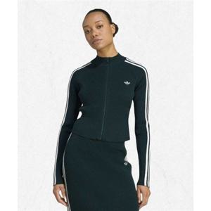 아디다스 ADIDAS 3-스트라이프 슬림 니트 트랙 탑 - 그린 JY2599 2479176