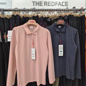 레드페이스 HC28 에버쿨요꼬칼라우먼티셔츠 REWFTSS24251