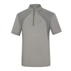 [콜핑]LD08 남자 여름 냉감 멜란지 메쉬 집업반팔등산티 KWT4954M