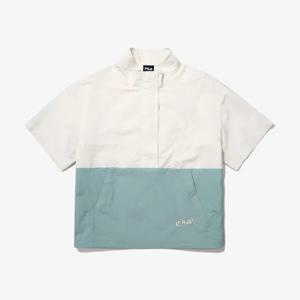 [휠라(프리미엄)]기능성 컬러블럭 반팔 아노락 FS2JKG2154FDMI