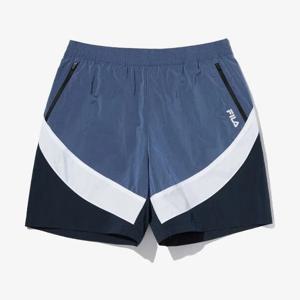 [휠라(프리미엄)]Hype 배색 5부 팬츠 FS2TRG2203XIDB