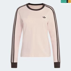아디다스 현대백화점 [Women] 3-스트라이프 롱 슬리브 슬림 핏 티셔츠 KC9015 인기긴팔티 [현대백화점 쇼핑백 증정]
