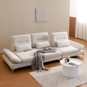 [베스트리빙] 레브 아쿠아텍스 조야 패브릭 스윙 4인 소파/쇼파/등받이 이동 가능 2colors (스툴포함)