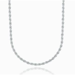 [로이드] [실버 925] 이태리체인 로프 목걸이 2.5mm (45cm) LLNS23452S