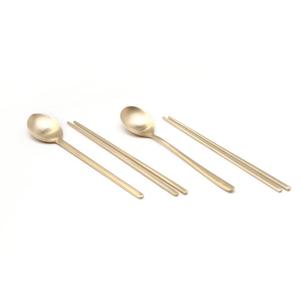 (kgt-53)거창유기 신 부부수저 세트//방짜유기/놋수저