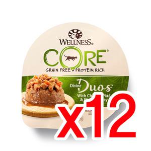 웰니스코어 디바인듀오 닭고기와칠면조79g 12개입(묶음할인)