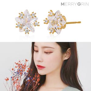 [메리그린] 14K GF 골드필드 핀 별 귀걸이 폴라리스