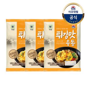 [사조대림] 대림선 튀김맛우동 212g x3개