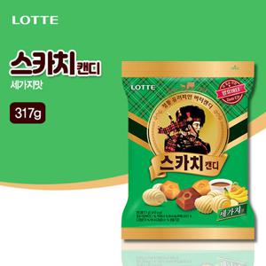 [롯데] 스카치 캔디 세가지맛(317g)