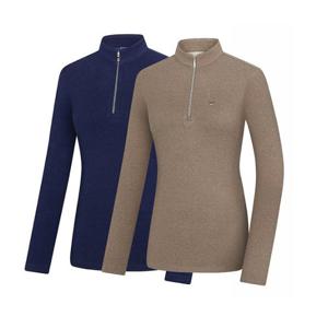 [콜핑]LD08 여성 겨울 보온 기모집업 등산티셔츠 KTT4553W 누베스