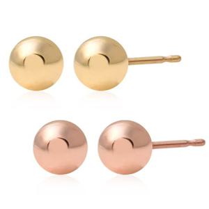14K GF 골드필드 핀 귀걸이 베이직볼 2종 택1