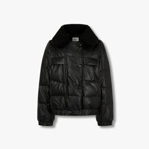 [스튜디오 톰보이]니트카라 레쟈 다운점퍼 9174414985