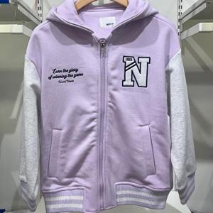 에스핏 HC21 배색 후드 야구 점퍼 SJZ101FKJP06