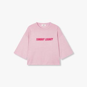 [톰보이]피그먼트 후로피 크롭 티셔츠 (9175222982)