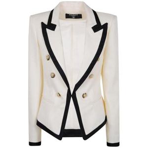 발망 수트 자켓 FF1SE165VI29 GWO ECRU BLACK