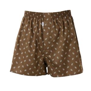 [비너스]브라운 남성 면100수 얇고 부드러운 기하나염 트렁크VMP1940D