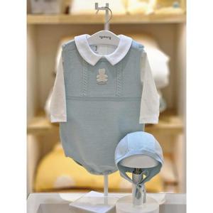 아가방 세이브존02 민트  니트 바디수트(모자) 02s527903