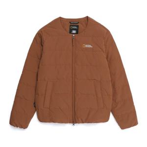 내셔널지오그래픽N254UDW920 헤론 U넥 경량 구스다운 점퍼 BRICK