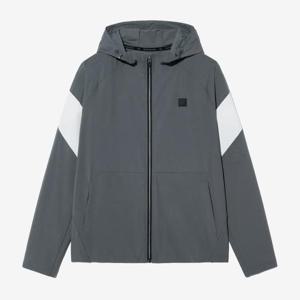 [휠라] TAG가 109,000원 냉감 컬러블럭 후드 트레이닝 자켓 (FS2FTH2202M_DGY)