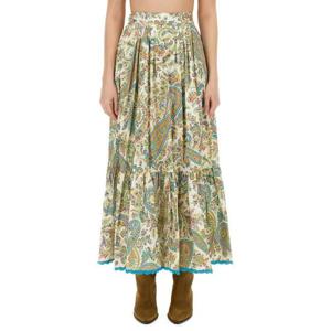 에트로 롱 스커트 WRFA0016 99SA568X0801 GREEN