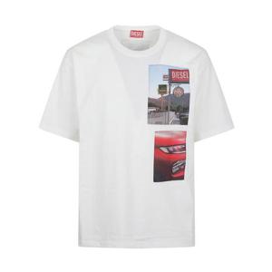 디젤 반팔 티셔츠 A19467 0PLAT 141