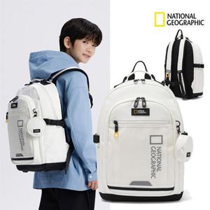내셔널지오그래픽키즈 책가방 K261KBG070 남아 여아 18L 화이트 데이 백팩 고학년 신학기딜