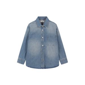 [폴햄]여성 오버핏 데님 청셔츠 PHF4WC2043