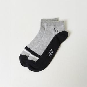 [헤지스] 남성 컬러배색 면혼방 단목양말 HZSS6E305G2
