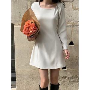 [예쎄][예쎄] 페미닌 스퀘어넥 미니 원피스(S5WOP035A)