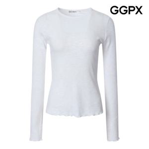 GGPX  골지 웨이브 스판 티셔츠 GQ1TS010B