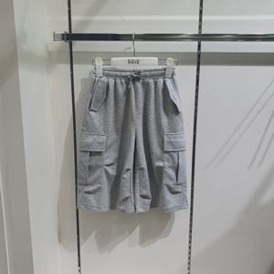 [소이]7부 카고 파라슈트 버뮤다바지 26M0286_KG