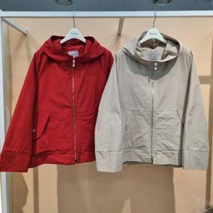 라티움 HC34 국내생산 봄 밑단스트링 루즈핏 반후드 봄점퍼 T2613jp05