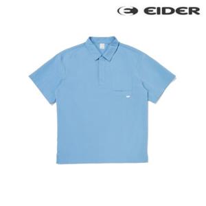 [아이더 (행사)]남성 모션프리 기능성 반팔 우븐 폴로 티셔츠 DMM23266-B1