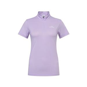 [아이더 (행사)]여성 POP 조직물 반팔 짚업 티셔츠 (L/Violet) DWM25281_V1
