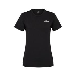 [아이더 (행사)]여성 POP 트위스팅 반팔 라운드 티셔츠 (Black) DWM25287_Z1