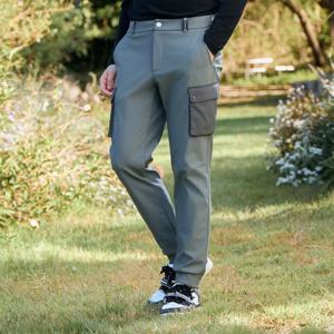 챌린저 남성 아웃포켓 트리코트 본딩기모 조거 팬츠 다크그레이 CHD4MPT4452DG