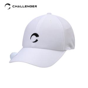챌린저 메쉬저지 6패널 볼마커 자석형 남성 플랙스 골프모자 화이트 CHC1MCP0682WH