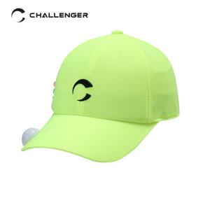 챌린저 메쉬저지 6패널 볼마커 자석형 남성 플랙스 골프모자 네온그린 CHC1MCP0682NG