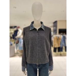 [숲]데님패치 투웨이 집업 가디건 SC2GD80