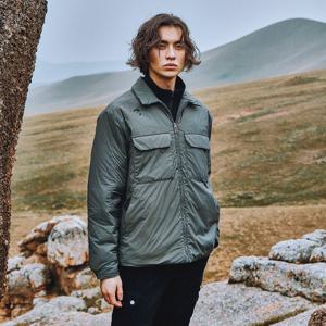 챌린저 남성 빅포켓 오버사이즈 패딩 자켓 카키 CHD4MJK4401KH