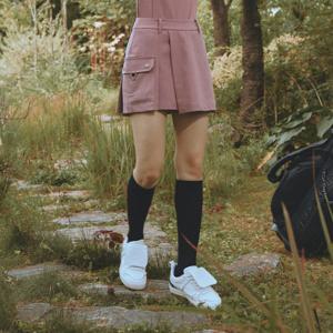 챌린저 여성 울블렌드 랩 포켓디테일 반바지형 큐롯 인디핑크 CHD3WHP4761IP