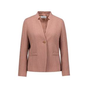 [벨리시앙]수입소재 울 혼방 노카라 숏 재킷 JK3105