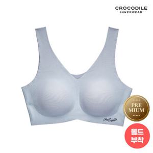 [크로커다일] 프리미엄 크레오라 쉘론 v넥브라 포그블루 CDWBR3M04T