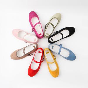 [신난다슈] 여성 플랫슈즈 1cm 메리제인슈즈 플랫단화 LN2286030