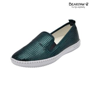 [베어파우(슈즈)]FLEXY PUNCHED 여성 경량 슬립온 네이비 K2316089KA-W 2CM