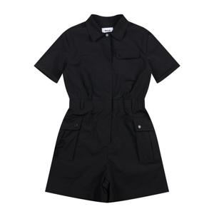 [볼빅어패럴] 여성 골프 올인원 반 소매 점프슈트 VLOPO302_BK